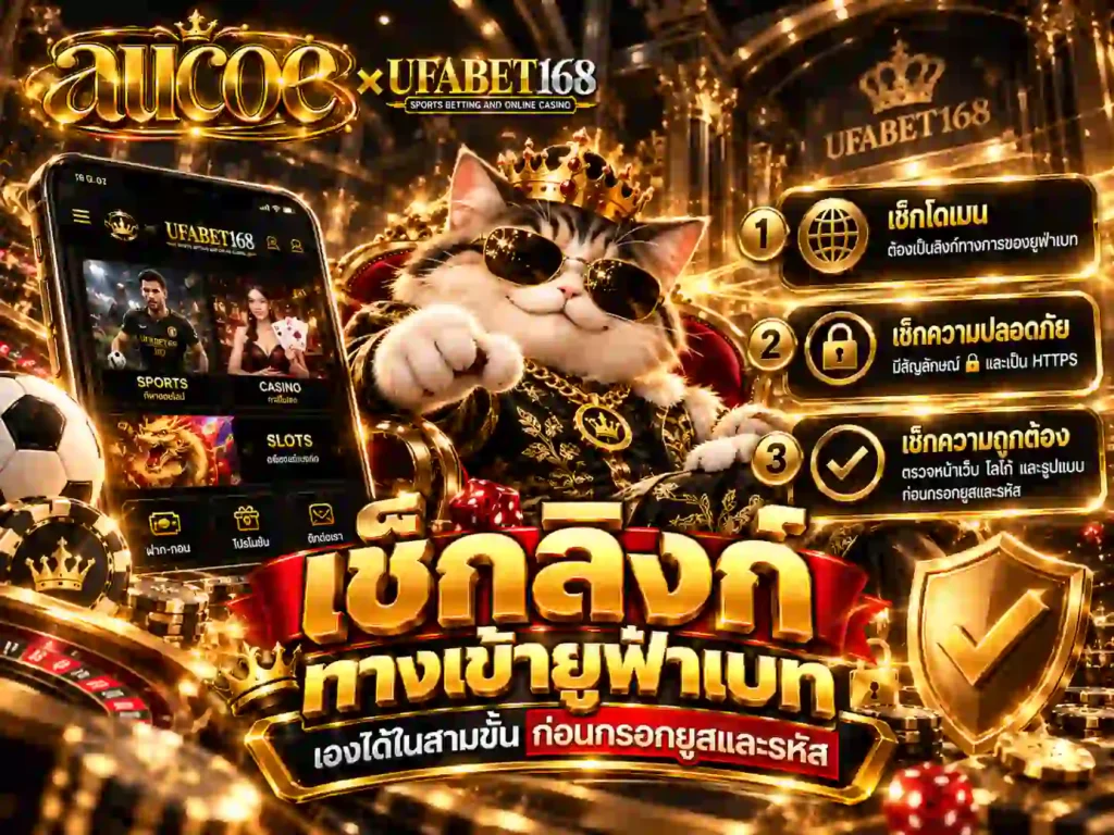 เช็กลิงก์ ทางเข้ายูฟ่าเบท เองได้ในสามขั้น ก่อนกรอกยูสและรหัส