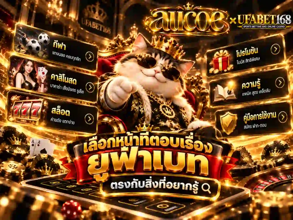 เลือกหน้าที่ตอบเรื่อง ยูฟ่าเบท ตรงกับสิ่งที่อยากรู้
